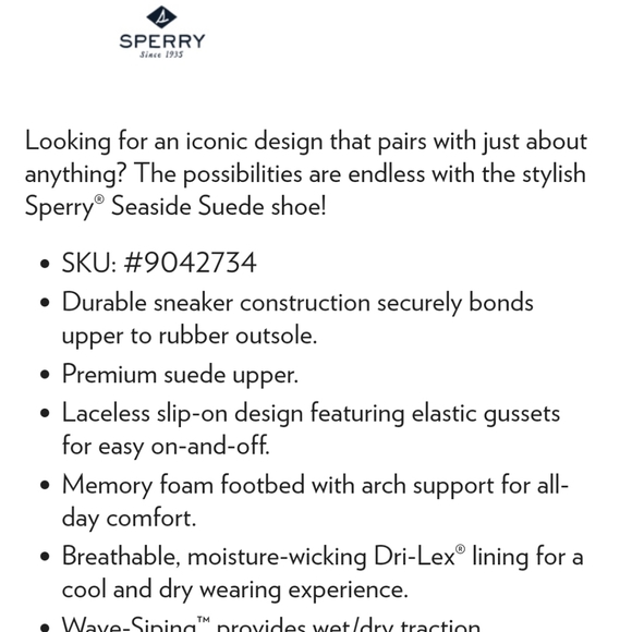 Sperry sneaker - Picture 5 of 6